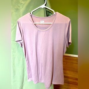 “32 degrees cool” XL Lilac soft tee